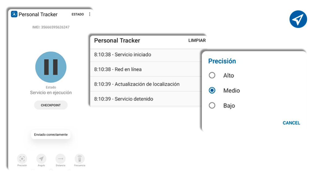 App de rastreo GPS