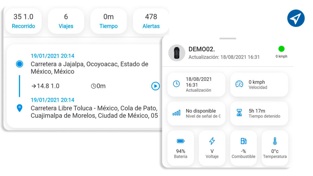 Aplicaciones DeltaTracking