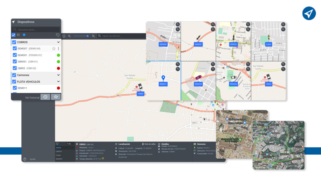 visualización de mapas