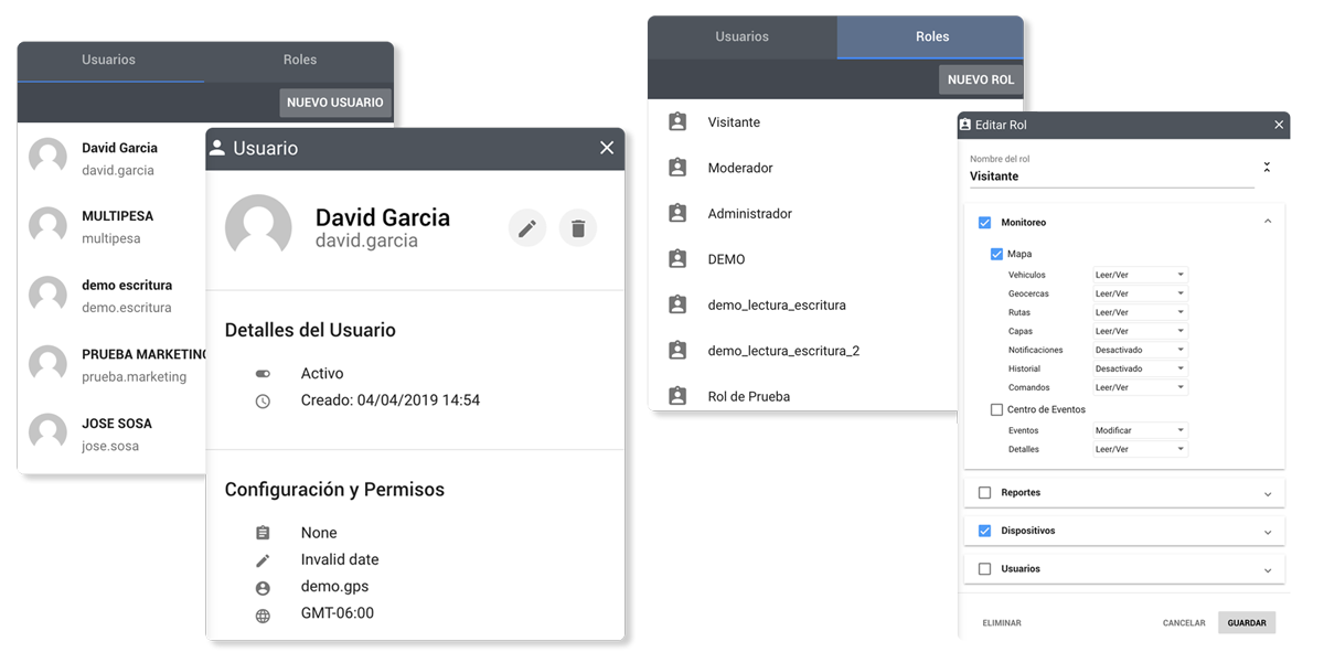 GPS Herramientas de rastreo satelital Deltatracking