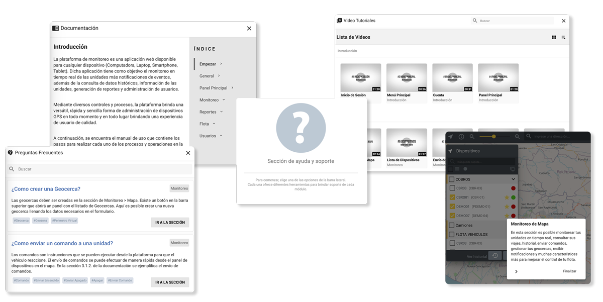 GPS herramientas de rastreo satelital Deltatracking